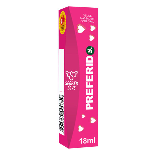 SL093_2 Preferido Gel Aromatizante Beijável Sabor Chocolate com Coco 18ml Secret Love