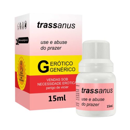 SL102_1 Trassanus Gel Beijável Sabor Menta 15ml Linha Farmacinha do Riso Secret Love