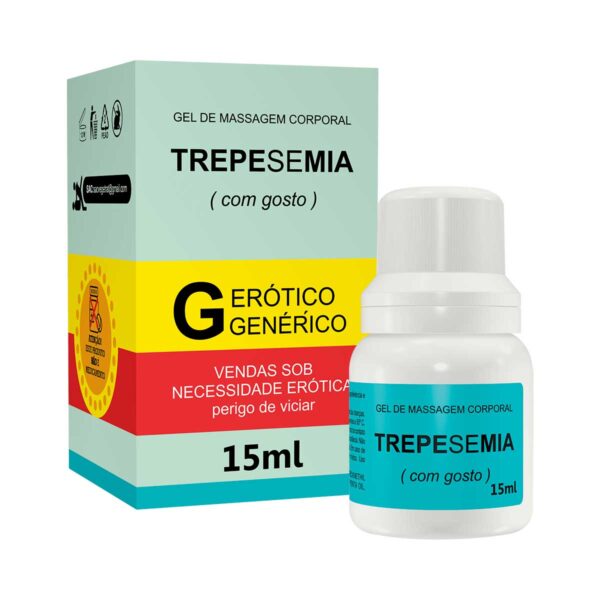 Trepesemia Gel Lubrificante Masculino com Ação Retardante 15ml Linha Farmacinha do Riso Secret Love