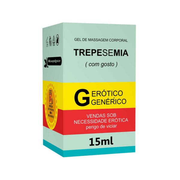 Trepesemia Gel Lubrificante Masculino com Ação Retardante 15ml Linha Farmacinha do Riso Secret Love