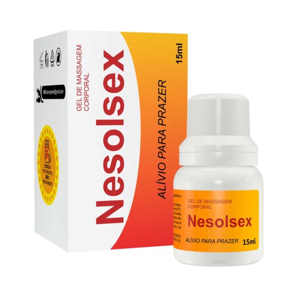 SL104_1 Nesolsex Gel Dessensibilizante Anal 15ml Linha Farmacinha do Riso Secret Love