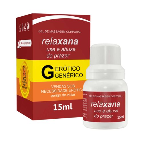 SL105_1 Relaxana Gel Beijável para Oral Sabor Maça Verde 15ml Linha Farmacinha do Riso Secret Love