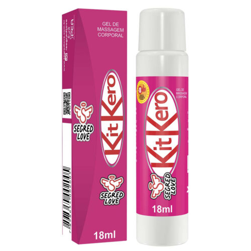 SL116_1 Kit Kero Gel Comestível para Sexo Oral 15ml Secret Love
