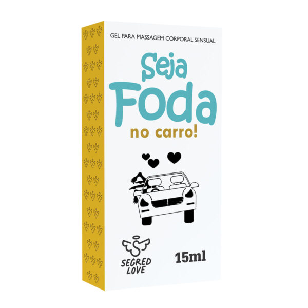 SL129_3 Seja Foda no Carro Gel para Massagem Esquenta e Esfria 15ml Secret Love
