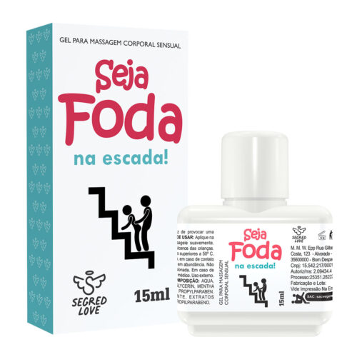 SL130_1 Seja Foda na Escada Gel para Sexo Oral e Massagem 15ml Secret Love