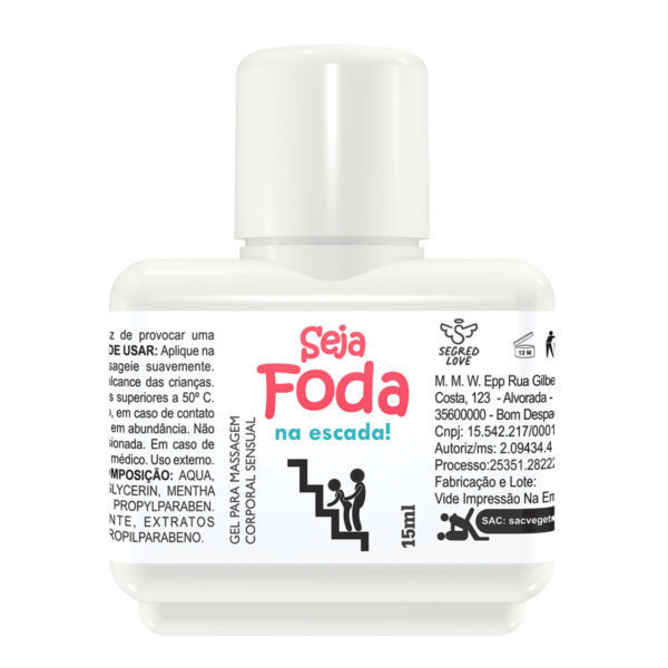SL130_2 Seja Foda na Escada Gel para Sexo Oral e Massagem 15ml Secret Love