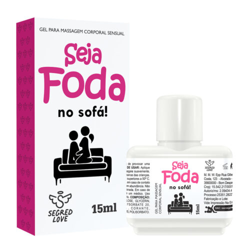 SL131_1 Seja Foda no Sofá Gel Excitante Anal 15ml Secret Love