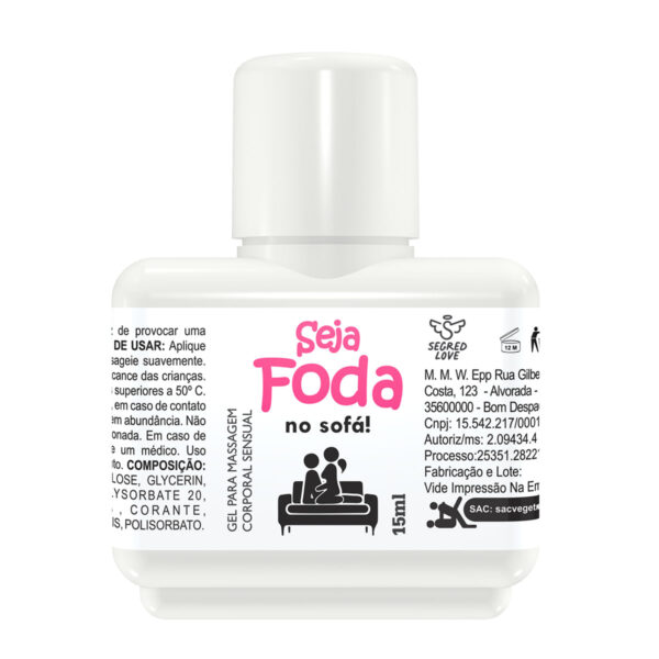 SL131_2 Seja Foda no Sofá Gel Excitante Anal 15ml Secret Love