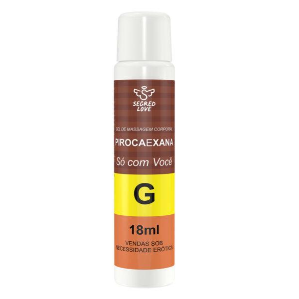 Pirocaexana Gel Beijável para o Sexo Oral 18ml Linha Farmacinha do Riso Secret Love