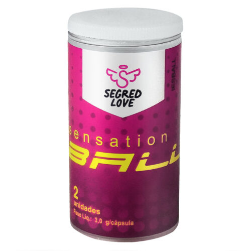 SL138_1 Sensation Ball Capsula de Óleo Corporal 2 unidades Secret Love
