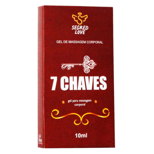 SL150_1 7 Chaves Gel Adstringente em Sachê 10ml Secret Love