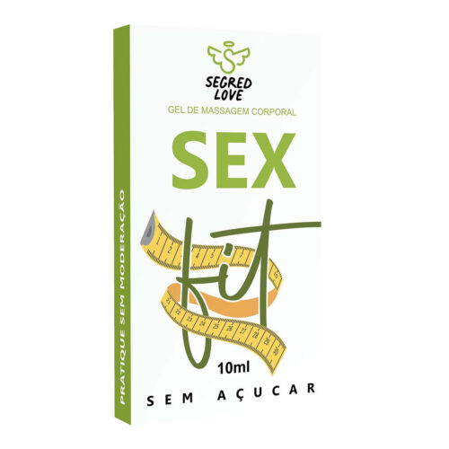 SL157_1 Sex Fit Gel Lubrificante Esquenta e Esfria em Sachê 10ml Secret Love