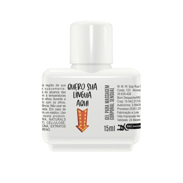 SL184-Acai_2 Quero Sua Língua Aqui Gel Térmico Beijável com Tatuagem Temporária 15ml Segred Love