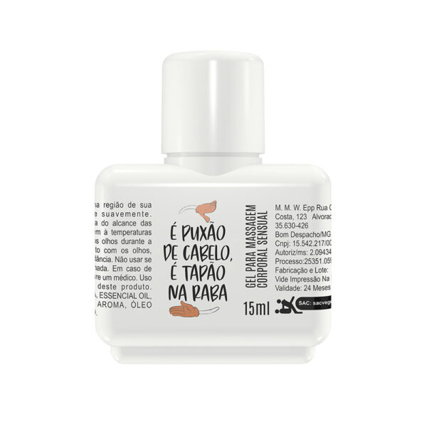 SL187-Abacaxi_1 É Puxão de Cabelo, É Tapão na Raba Lubrificante 15ml Segred Love