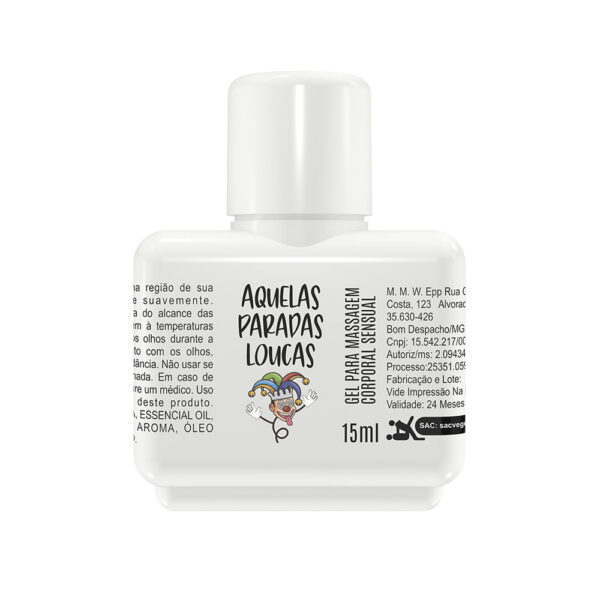 SL189_1 Aquelas Paradas Loucas Gel Masculino com Sensação de Aumento Peniano 15ml Segred Love