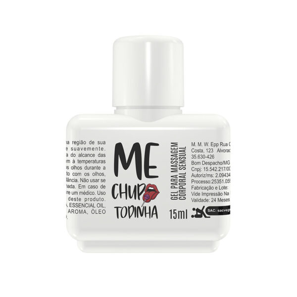 Me Chupa Todinha Lubrificante Beijável 15ml Segred Love