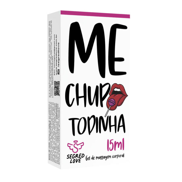 Me Chupa Todinha Lubrificante Beijável 15ml Segred Love