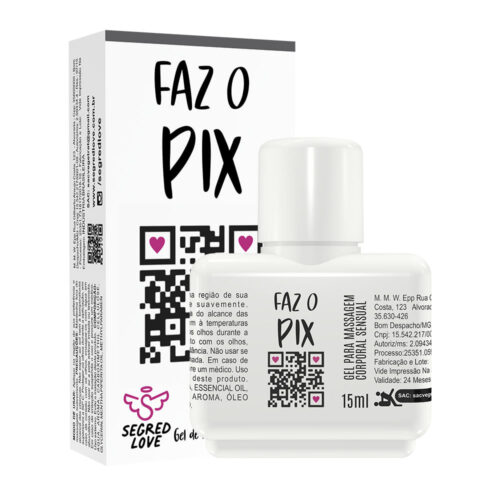 SL191-Menta_4 Faz o Pix Gel de Massagem Corporal Beijável 15ml Segred Love