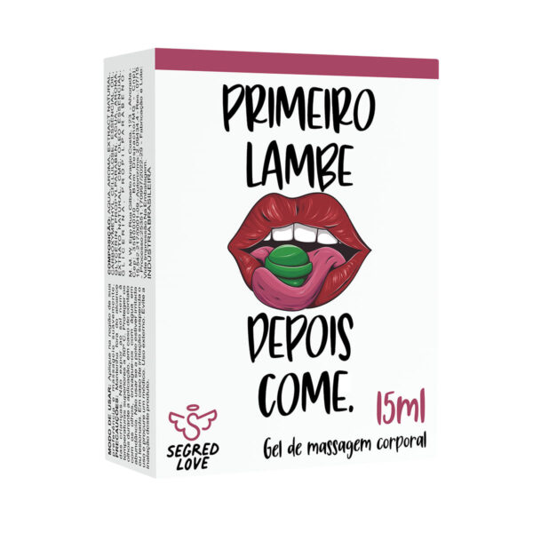 SL210-Chocolate-ao-Leite_2 Primeiro Você Lambe, Depois Você Come Gel Térmico Beijável com Tatuagem Temporária 15ml Segred Love