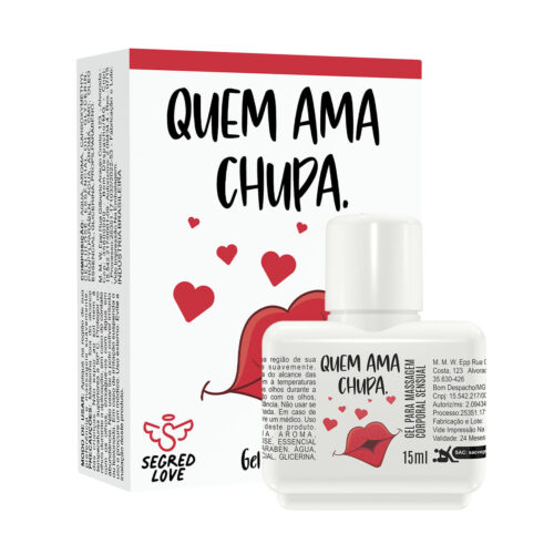 SL211-Melancia_3 Quem Ama Chupa Lubrificante Beijável com Tatuagem Temporária 15ml Segred Love