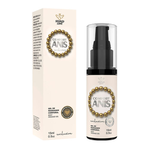 Comfort Anis Gel de Massagem Corporal Dessensibilizante 15ml Segred Love