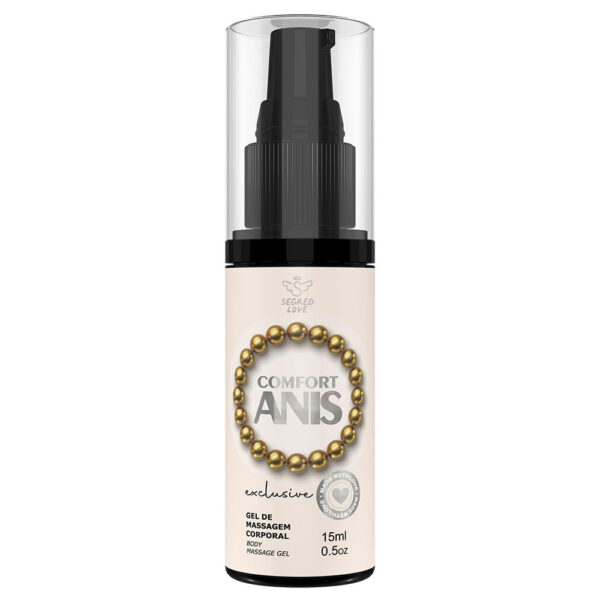 Comfort Anis Gel de Massagem Corporal Dessensibilizante 15ml Segred Love