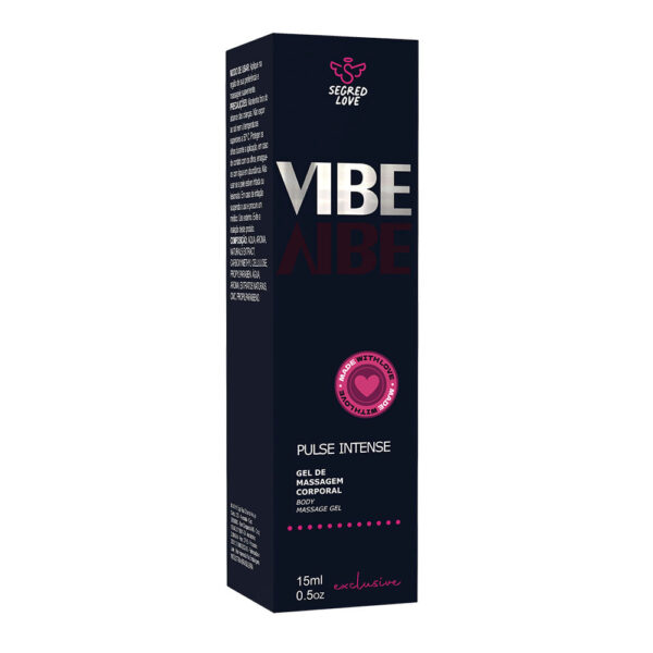 Vibe Pulse Intense Gel Excitante que Vibra 15 ml Segred Love