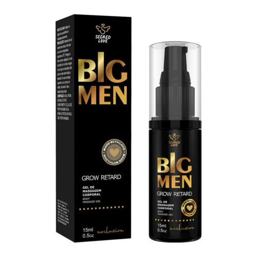 SL215_1 Big Men Gel Excitante Masculino 15ml Segred Love