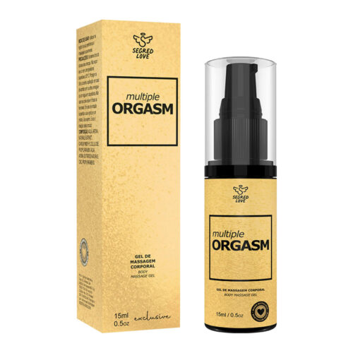 SL216_1 Multiple Orgasm Gel de Massagem Corporal que Vibra 15ml Segred Love
