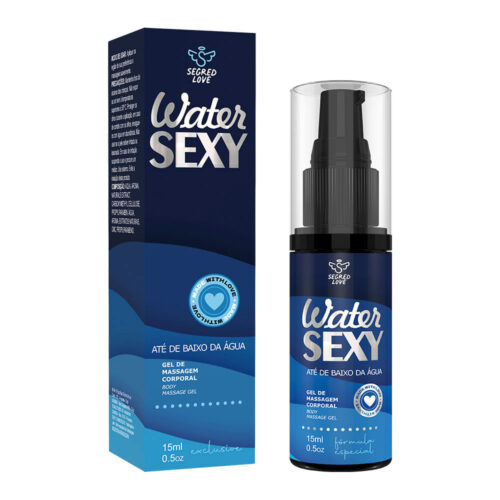 SL217_1 Water Sexy Gel de Massagem Corporal Siliconado 15m Segred Love