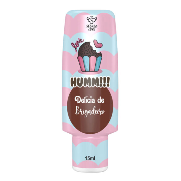 Humm Delícia Gel Lubrificante Beijável 15ml Segred Love