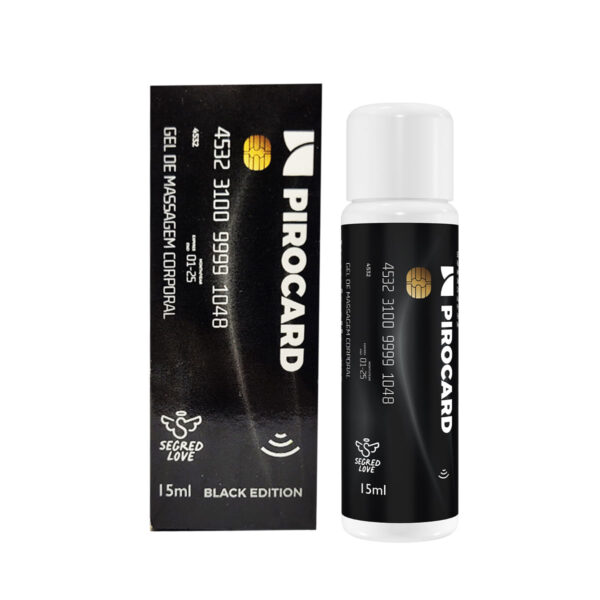 SL249_1 Gel para Massagem Sensual Pirocard 15ml Segred Love