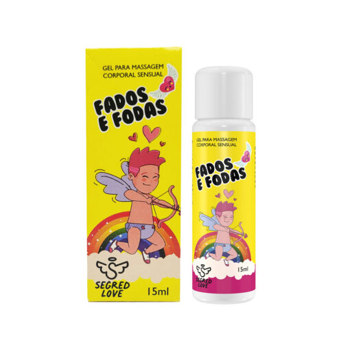 SL250_1 Gel para Massagem Sensual Fados e Fodas 15ml Segred Love