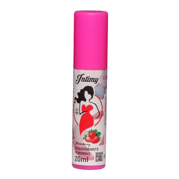 SL315-Morango_1 Intimy Desodorante Íntimo Feminino Beijável em Spray 20ml Secret Love