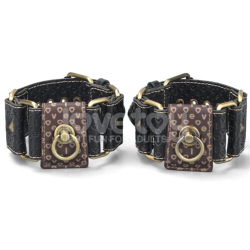 SM029_1 Algemas de Tornozelo Rebellion Reign Ankle Cuffs