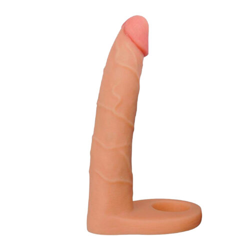 SS002B-Bege_1 Mon Plaisir Prótese Anel Companheiro 17 X 3 cm Soulsex