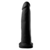 SS012-Preto_1 Mon Plaisir Prótese Realística Maciça 16 X 3,7 cm Soulsex