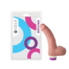 Mon Plaisir Prótese Realística com Vibro e Escroto 16 x 4 cm Soulsex