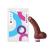 Mon Plaisir Prótese Realística com Vibro e Escroto 16 x 4 cm Soulsex