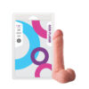 SS027-Bege_2 Mon Plaisir Prótese Maciça com Escroto 17,5 X 3,5 cm Soulsex