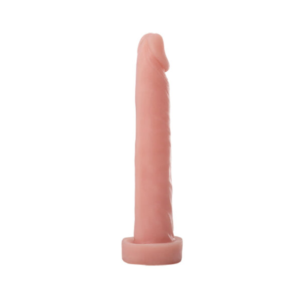 SS039-Bege_1 Mon Plaisir Prótese Maciça 13 x 2 cm Soulsex