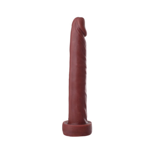 SS039-Chocolate_1 Mon Plaisir Prótese Maciça 13 x 2 cm Soulsex