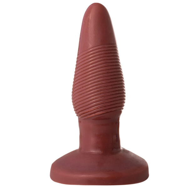 SSP003-Chocolate_1 Mon Plaisir Plug Anal Maciço 11cm Soulsex