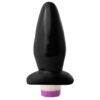 SSP006V-Preto_1 Mon Plaisir Plug Anal com Vibro Interno 14cm Soulsex
