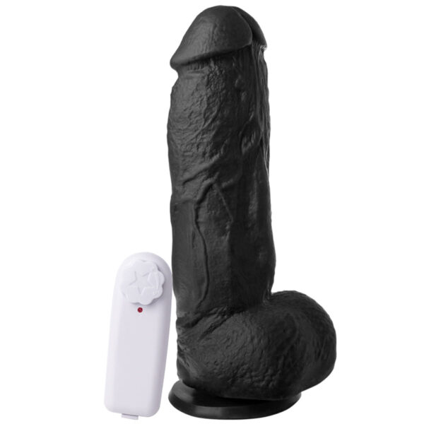 Mon Plaisir Prótese Realistica com Vibrador e Ventosa 22,5 X 5,5 cm Soulsex