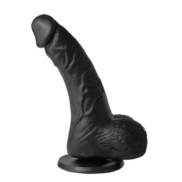 SSV026-Preto_1 Mon Plaisir Prótese Realística com Ventosa 16 X 4 cm Soulsex