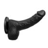 SSV026-Preto_2 Mon Plaisir Prótese Realística com Ventosa 16 X 4 cm Soulsex