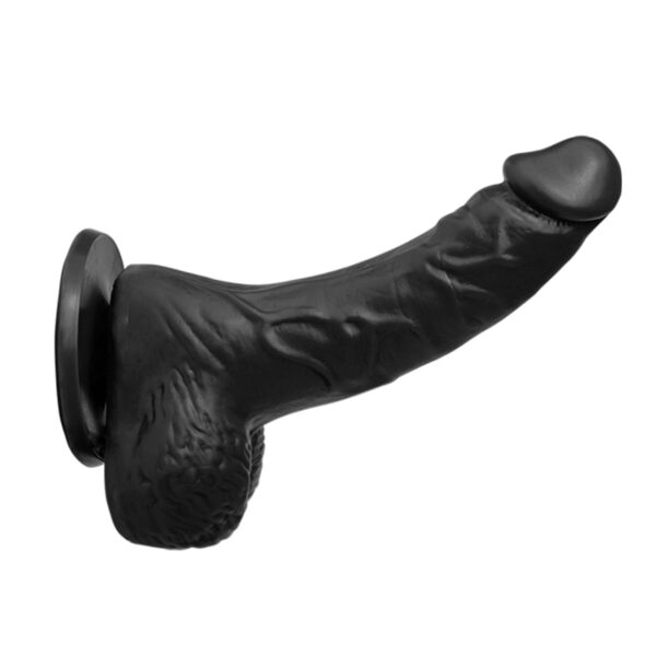 SSV026-Preto_2 Mon Plaisir Prótese Realística com Ventosa 16 X 4 cm Soulsex