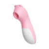 SU001A-Rosa_2 Estimulador de Clitóris Liso em Formato de Urso com 10 Modos de Pulsação Vip Mix