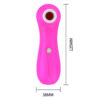 SU025-Magenta_5 Youvibe Estimulador Feminino Com Sugador de Clitóris 7 Modos de Sucção Vip Mix